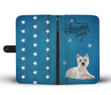 West Highland White Terrier (Westie) Print Wallet Case-Free Shipping-TX State