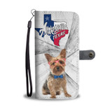 Yorkshire Terrier (Yorkie) Print Wallet Case-Free Shipping-TX State