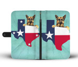 Amazing German Shepherd Dog Print Wallet Case-Free Shipping-TX State