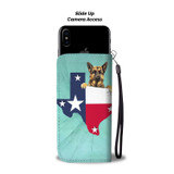 Amazing German Shepherd Dog Print Wallet Case-Free Shipping-TX State