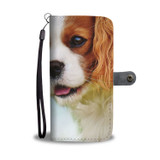 Cavalier King Charles Spaniel Print Wallet Case-Free Shipping-CA State