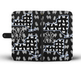 American Eskimo Dog Pattern Print Wallet Case-Free Shipping-NY State