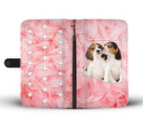 Cute Beagle Print Wallet Case- Free Shipping-AZ State