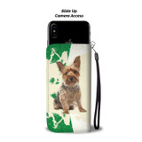 Yorkshire Terrier (Yorkie) Print Wallet Case-Free Shipping-WA State