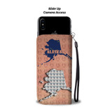French Bulldog Pattern Print Wallet Case-Free Shipping-AK State