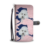 Poodle Dog Print Wallet Case-Free Shipping-AK State