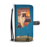 Cute French Bulldog Print Wallet Case-Free Shipping- IN State