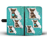 Cute Chihuahua Dog Print Wallet Case-Free Shipping-MO State