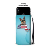 Yorkshire Terrier (Yorkie) Print Wallet Case-Free Shipping-MA State