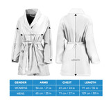 Abyssinian guinea pig Print Women's Bath Robe-Free Shipping