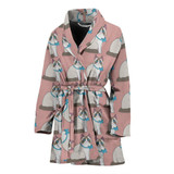 Ragdoll Cat Pattern Print Women's Bath Robe-Free Shipping