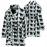 Cat Patterns Print Women's Bath Robe-Free Shipping Cat Patterns Print Women's Bath Robe-Free Shipping