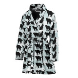 Cat Patterns Print Women's Bath Robe-Free Shipping Cat Patterns Print Women's Bath Robe-Free Shipping