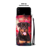 Rottweiler Dog Wallet Case- Free Shipping