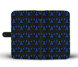 French Bulldog Pattern 2 Print Wallet Case-Free Shipping