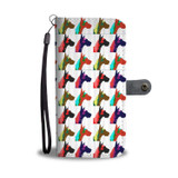 Great Dane Dog Pattern Print Wallet Case-Free Shipping