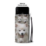 American Eskimo Dog Print Wallet Case-Free Shipping