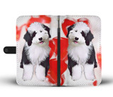 Old English Sheepdog Wallet Case- Free Shipping