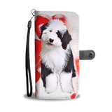Old English Sheepdog Wallet Case- Free Shipping