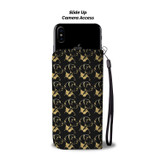 Vizsla Dog Pattern Print Wallet Case-Free Shipping
