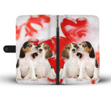 Beagle Dog Wallet Case- Free Shipping