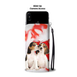 Beagle Dog Wallet Case- Free Shipping