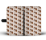 Lhasa Apso Pattern Print Wallet Case-Free Shipping