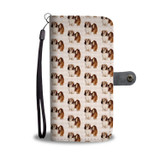 Lhasa Apso Pattern Print Wallet Case-Free Shipping