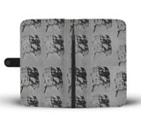 Saluki Dog Patterns Print Wallet Case-Free Shipping