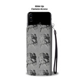 Saluki Dog Patterns Print Wallet Case-Free Shipping