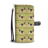 German Shepherd Dog Patterns Print Wallet Case-Free Shipping