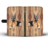 Amazing German Shepherd Dog Print Wallet Case-Free Shipping