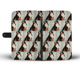 Bernese Mountain Dog Patterns Print Wallet Case-Free Shipping