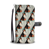 Bernese Mountain Dog Patterns Print Wallet Case-Free Shipping