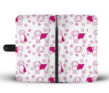 Beagle Dog Patterns Print Wallet Case-Free Shipping