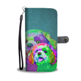 Shih Tzu Dog Art Print Wallet Case-Free Shipping