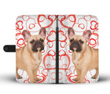 French Bulldog Wallet Case- Free Shipping
