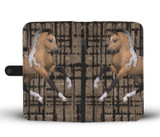 American Quarter Horse Print Wallet Case-Free Shipping