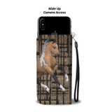 American Quarter Horse Print Wallet Case-Free Shipping