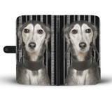 Saluki Dog Print Wallet Case-Free Shipping