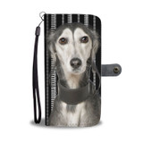 Saluki Dog Print Wallet Case-Free Shipping