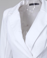 Shawl Collar Bodycon Blazer Dress