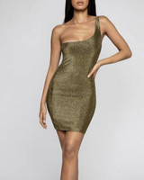 One Shoulder Strap Bodycon Dress