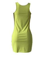 Tiger Print Thin Strap Bodycon Dress