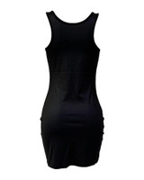 Tiger Print Thin Strap Bodycon Dress
