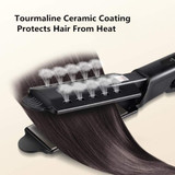 Professional Hair Straightener Steam Flat Iron Four-Gear Hair Tourmaline Ceramic