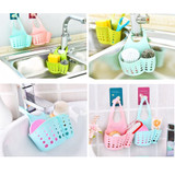 Kitchen Sink Sponge Holder Draining Rack Sink Hanging Drain Storage Tools Storage