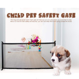 Magic Dog Gate Ingenious Mesh Dog Fence For Indoor And Outdoor Safe Pet Gate Safety