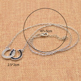 Lucky Horse Shoe Necklace