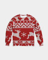 Cheerful Masculine Classic French Terry Crewneck Pullover